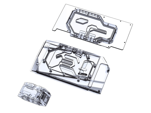 Bykski Full Coverage GPU Water Block w/ Integrated Active Backplate for ASUS TUF RTX 3090 (N-AS3090TUF-TC)