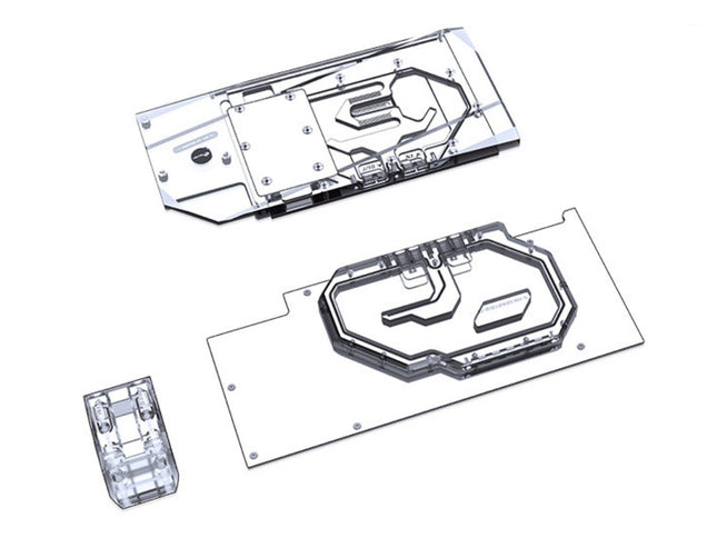 Bykski Full Coverage GPU Water Block w/ Integrated Active Backplate For MSI GAMING/SUPRIM GeForce RTX 3090/3080TI/3080 (N-MS3090TRIO-TC-V2)