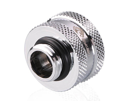 Bykski Rigid 16mm OD Fitting V2 - Silver (B-HTJV2-L16) - Silver