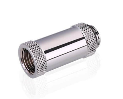 Bykski G 1/4in. Male/Female Extension Coupler - 35mm (B-EXJ-35) - Silver