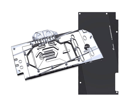 Bykski Full Coverage GPU Water Block and Backplate for ASUS TUF RTX 3090Ti O24G Gaming (N-AS3090TITUF-X)