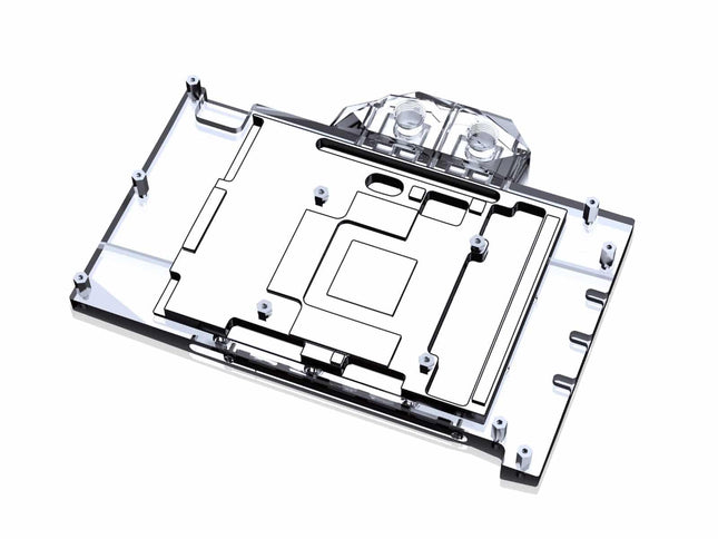 Bykski Full Coverage GPU Water Block and Backplate for Colorful iGame Tomahawk RTX 4070 Ti Deluxe (N-IG4070TIZF-X)