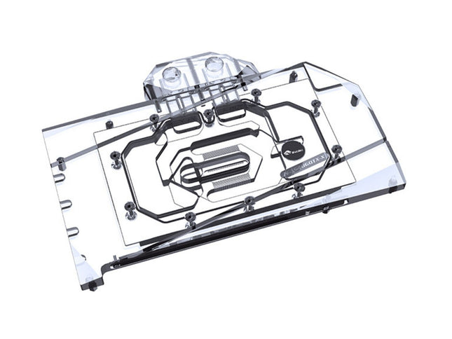 Bykski Full Coverage GPU Water Block and Backplate For ASUS ATS RTX 4060 GAMING / TX Gaming 4060 (N-AS4060TX-X)