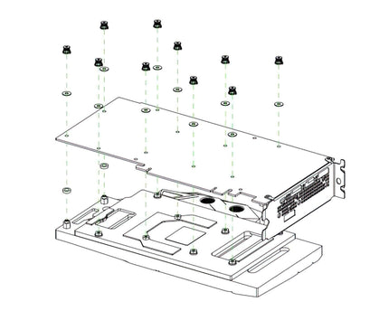 Bykski Full Coverage GPU Water Block for ASUS RTX 2060 (N-AS2060SI-X-V2)