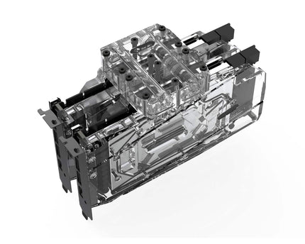 Bykski Dual GPU 40mm SLI/CF Connection Bridge Block for TC Blocks - (B-L3-2WAY-TC)