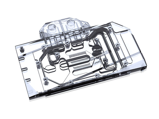 Bykski Full Coverage GPU Water Block and Backplate for Sapphire RX6600 XT Super Platinum (A-SP6600XT-X)