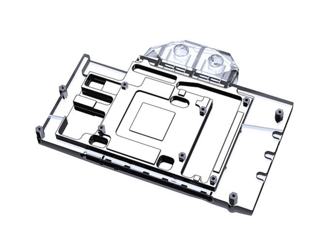 Bykski Full Coverage GPU Water Block and Backplate For LEADTEK WinFast RTX 3070 Ti LIFE ES 8G (N-LE3070TILE-X)