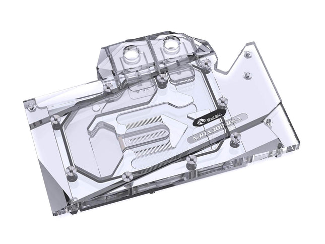 Bykski Full Coverage GPU Water Block and Backplate for RTX 3080 Founders Edition (N-RTX3080FE-X) - Clear