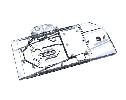 Bykski Full Coverage GPU Water Block and Backplate for MSI RX 6900XT Gaming X Trio (A-MS6900TRIO-X) - PrimoChill - KEEPING IT COOL