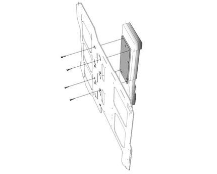 Bykski Distro Plate - ZEAGINAL 07 - PMMA w/ 5v Addressable RGB (RBW) (RGV-ZG-07)