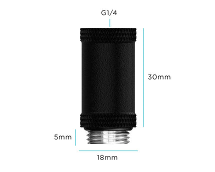 PrimoChill Male to Female G 1/4in. 30mm SX Extension Coupler - PrimoChill - KEEPING IT COOL