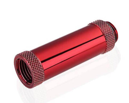 Bykski G 1/4in. Male/Female Extension Coupler - 50mm (B-EXJ-50) - PrimoChill - KEEPING IT COOL Red