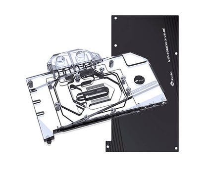 Bykski Full Coverage GPU Water Block and Backplate for EVGA RTX 3060Ti XC (N-EV3060XC-X-V2) - PrimoChill - KEEPING IT COOL