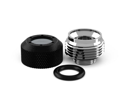 BSTOCK: PrimoChill 1/2in. Rigid RevolverSX Series Fitting - TX Matte Gun Metal