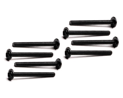 Washer Head Radiator Screws - M3 x 30mm - Black - 8 Pack - PrimoChill - KEEPING IT COOL