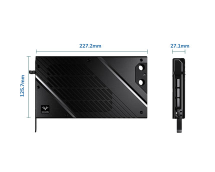 Granzon Full Armor GPU Water Block and Backplate for nVidia RTX 4090 Founders Edition (GBN-RTX4090FE) - PrimoChill - KEEPING IT COOL