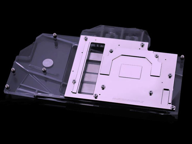 Bykski Full Coverage GPU Water Block for GALAX RTX 2080 HOF - Clear W/ RBW (N-GY2080HOF-X) - PrimoChill - KEEPING IT COOL