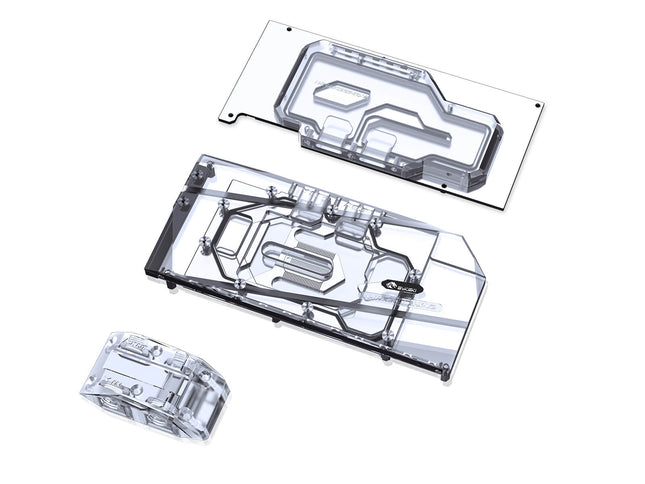 Bykski Full Coverage GPU Water Block w/ Integrated Active Backplate for AIC Reference RTX 3090 (N-RTX3090H-TC-V2) - PrimoChill - KEEPING IT COOL