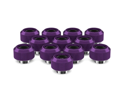 PrimoChill 1/2in. Rigid RevolverSX Series Fitting - 12 pack - PrimoChill - KEEPING IT COOL Candy Purple