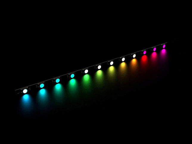 Bykski 5v Water Block Addressable RGB (RBW) LED Strip Light - 200mm (B-VCLT-200X12RBW)