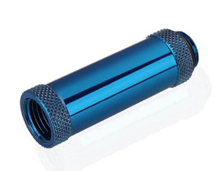 Bykski G 1/4in. Male/Female Extension Coupler - 50mm (B-EXJ-50) - PrimoChill - KEEPING IT COOL Blue