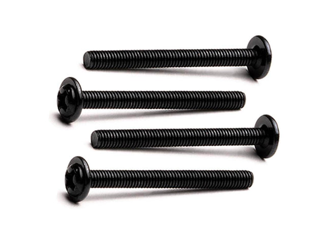 Washer Head Radiator Screws - M3 x 30mm - Black - 4 Pack - PrimoChill - KEEPING IT COOL