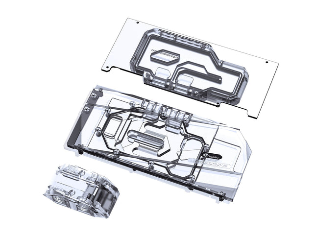 Bykski Full Coverage GPU Water Block w/ Integrated Active Backplate for Zotac RTX 3090 GAMING OC (N-ST3090XG-TC) - PrimoChill - KEEPING IT COOL