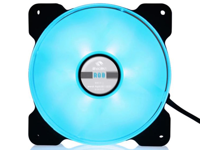 Bykski 120mm x 25mm 12V RGB LED High Pressure Fan - 1500 RPM / 64.8 CFM (CF-RGB-X-V2) - PrimoChill - KEEPING IT COOL